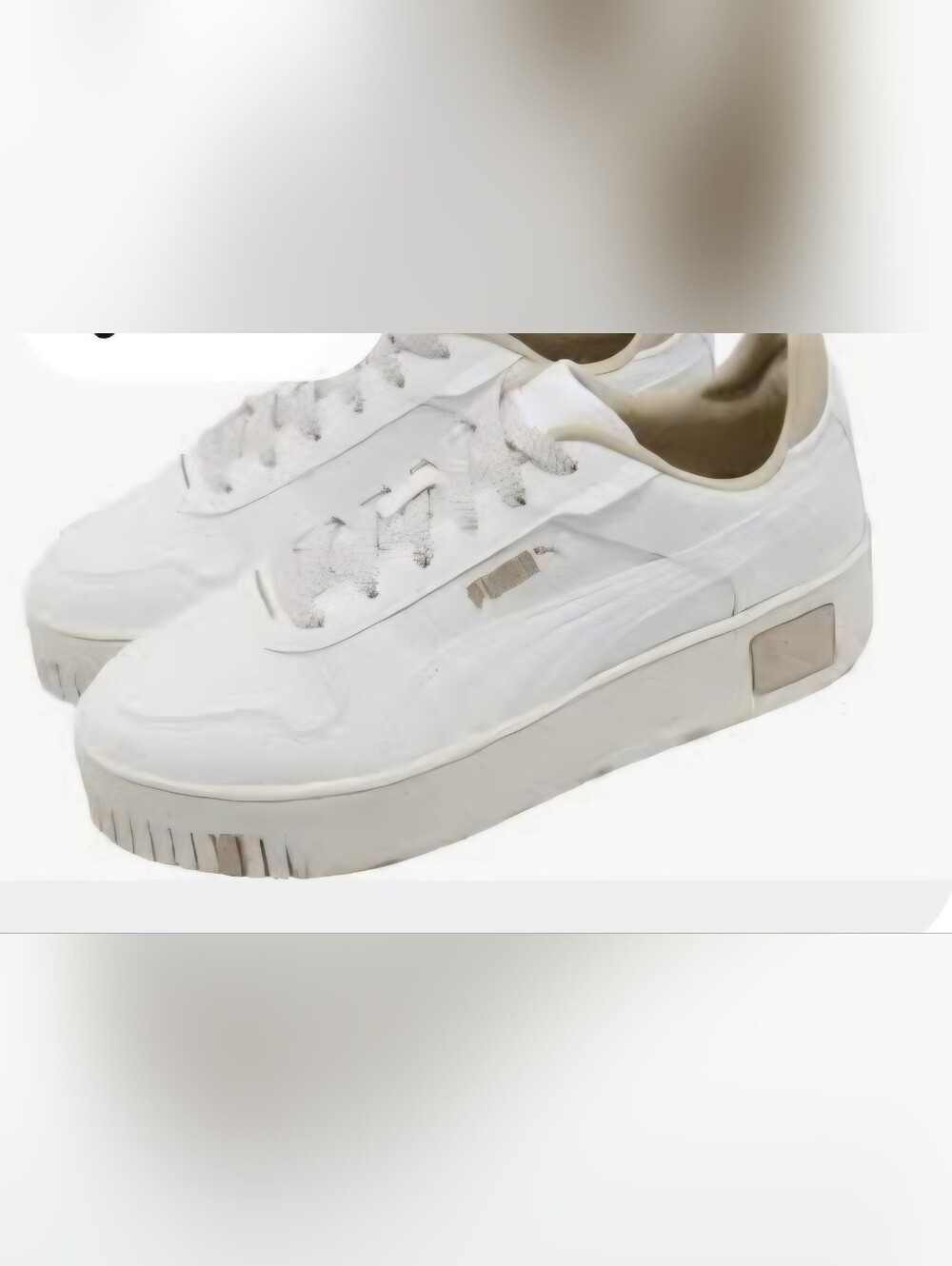 Puma Women's Cream Platform Sneaker - Casual Comfort